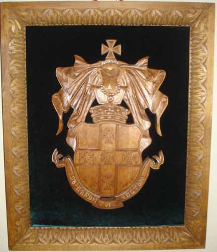 Пример экспоната: родовой герб.